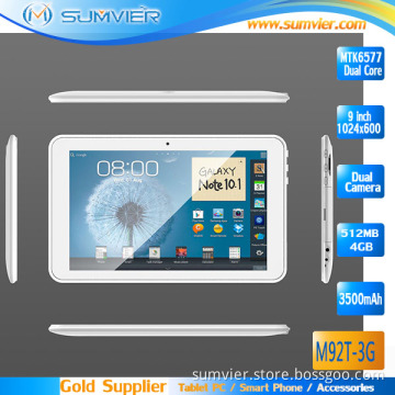 9inch Capacitive Tablet PC with 4G Dual Core